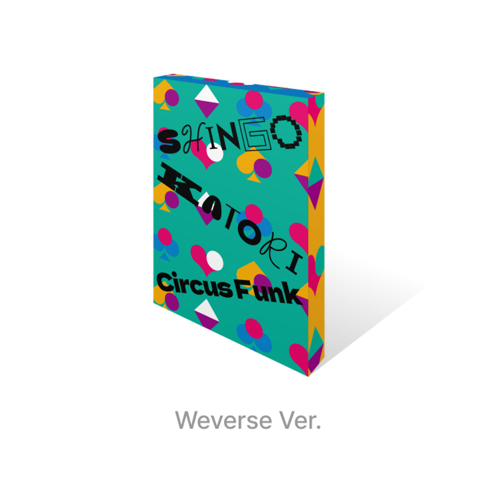 Đĩa SHINGO KATORI 'Circus Funk' Weverse Albums Ver