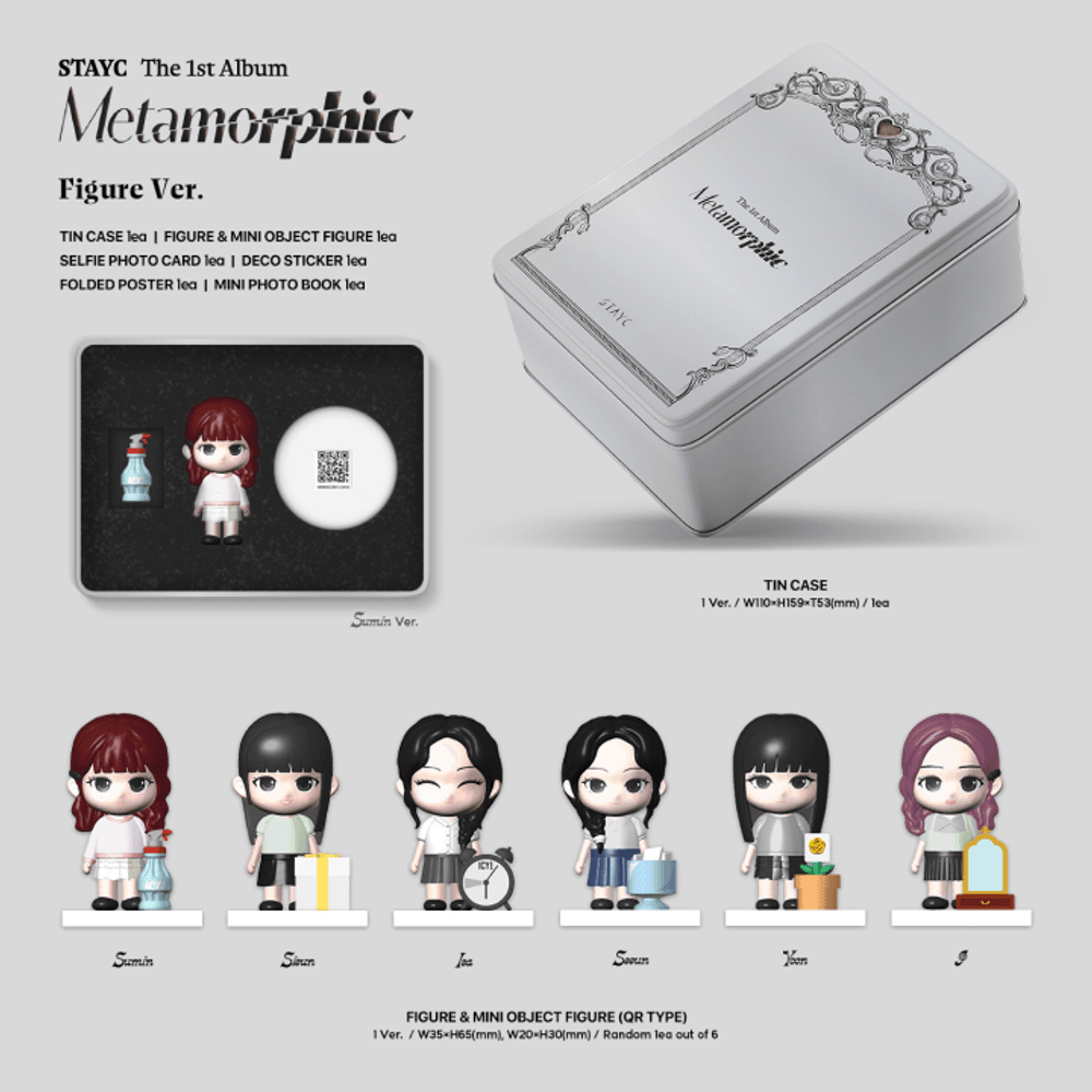 Đĩa STAYC The 1st Album: Metamorphic (Figure Ver) (Limited)