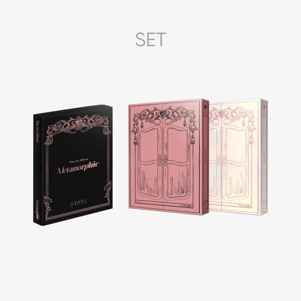 Đĩa STAYC The 1st Album [Metamorphic] (Set) + [Metamorphic] (Platform Ver)-Kallos