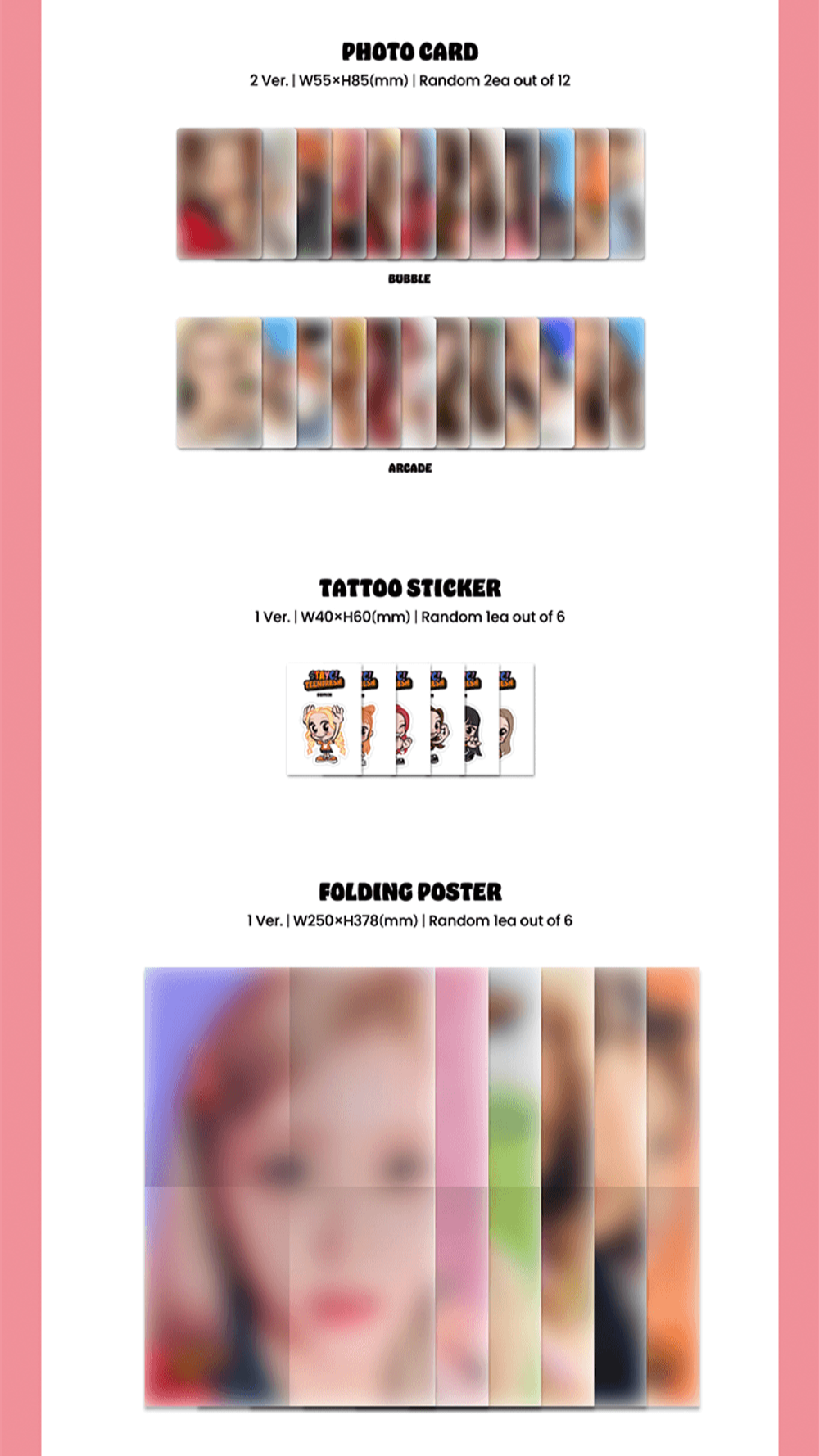 Đĩa STAYC The 3rd Mini Album [TEENFRESH] (Random)-Kallos