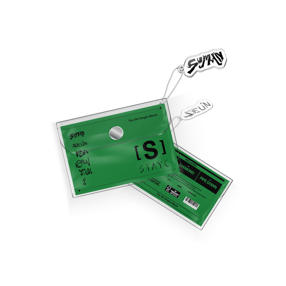 Đĩa STAYC The 5th Single Album [S] (PLVE Ver)-Kallos