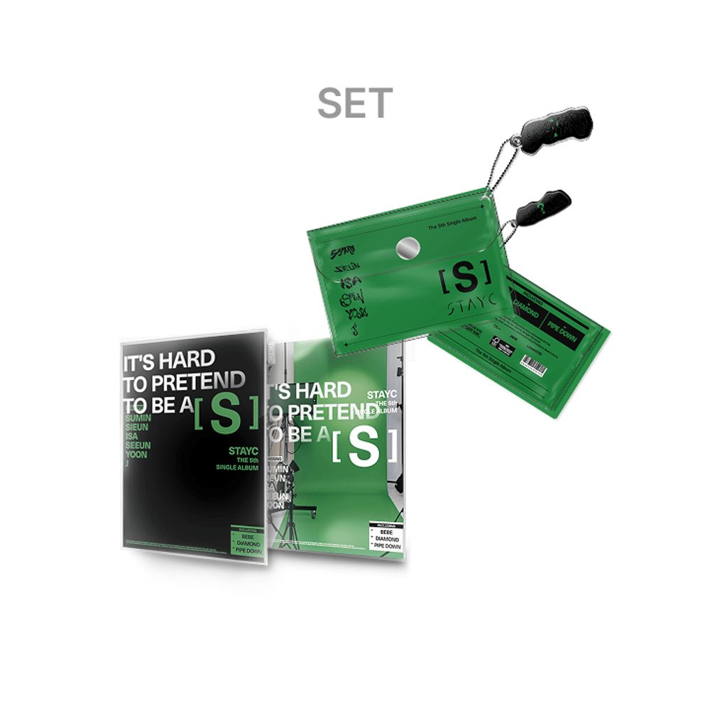 Đĩa STAYC The 5th Single Album [S] (SET) + [S] (PLVE Ver)-Kallos