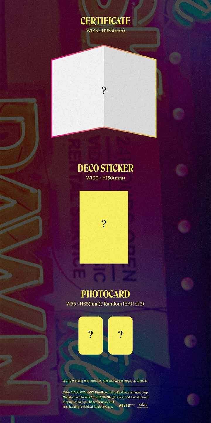 Đĩa SUNMI 3rd Mini Album 1/6-Kallos