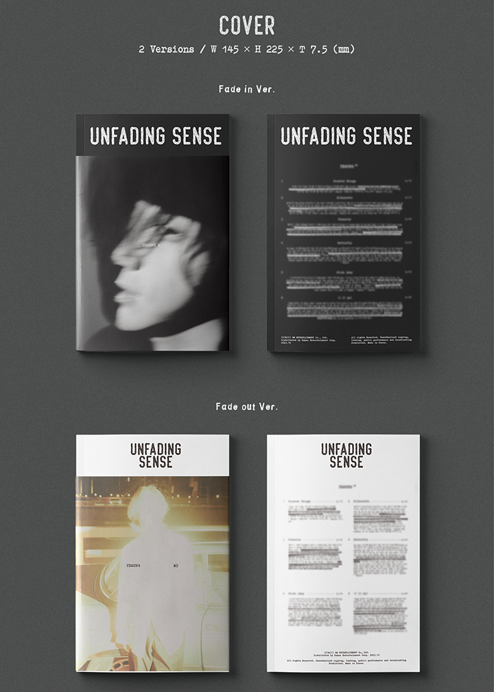 Đĩa SUPER JUNIOR 5th Mini Album [Unfading Sense] (Photo Book Ver) Random
