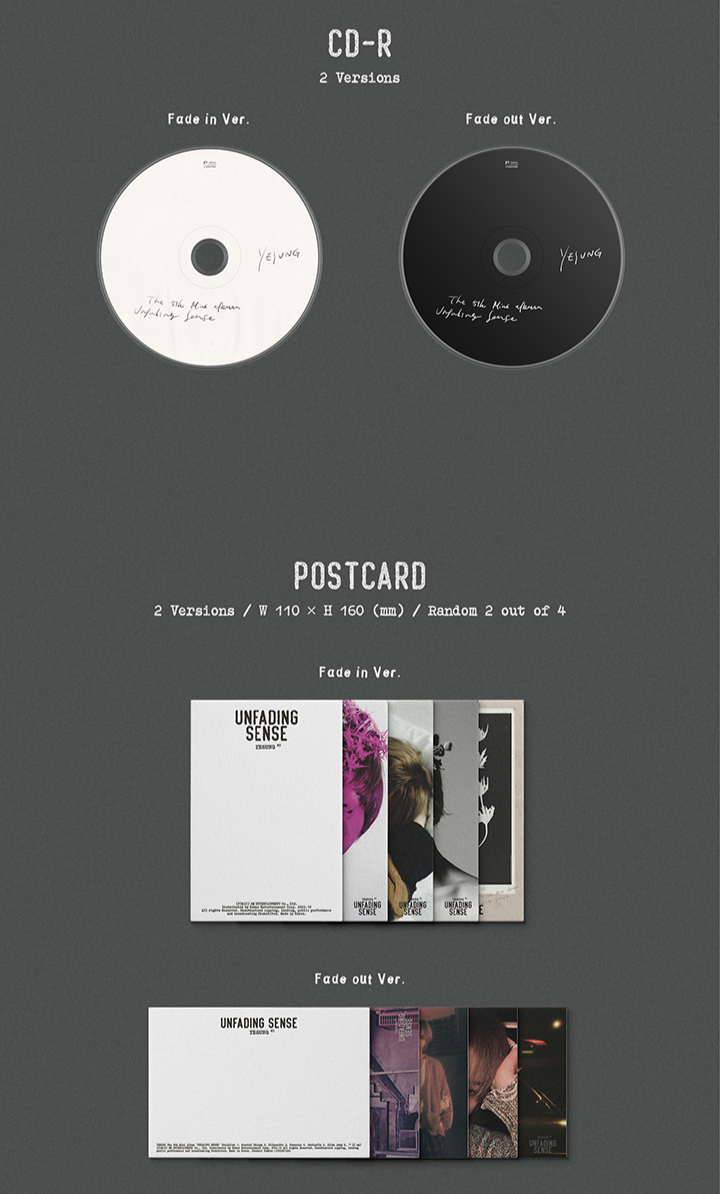Đĩa SUPER JUNIOR 5th Mini Album [Unfading Sense] (Photo Book Ver) Random