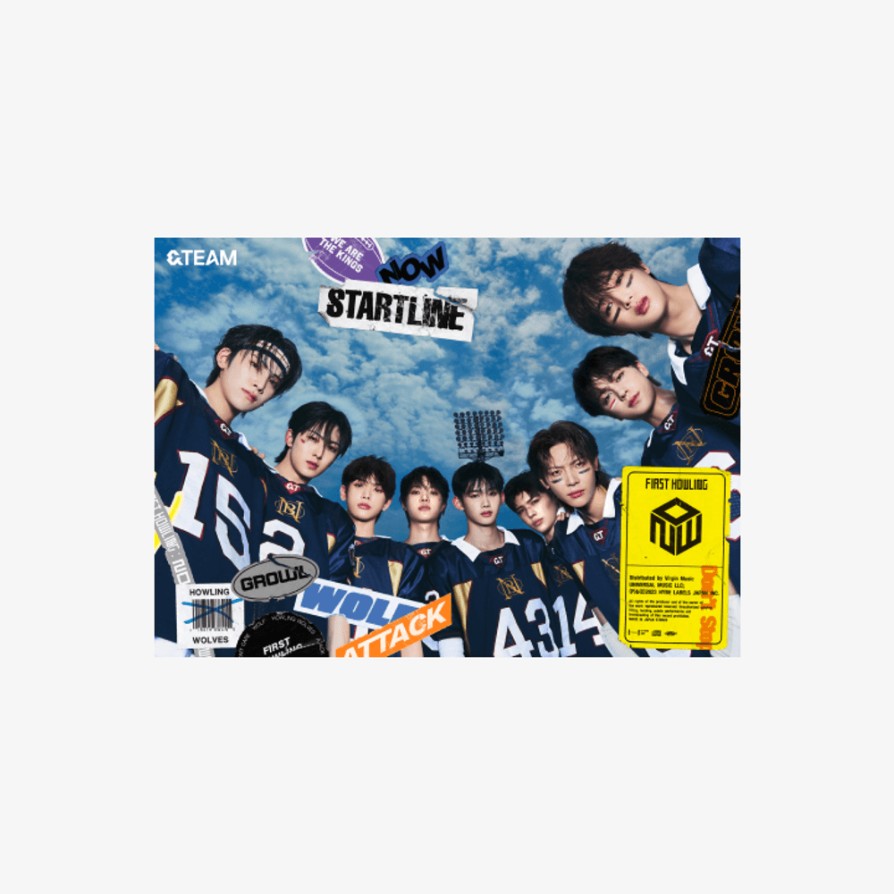 Đĩa &TEAM 1st ALBUM『First Howling: NOW』Limited Edition B-Kallos