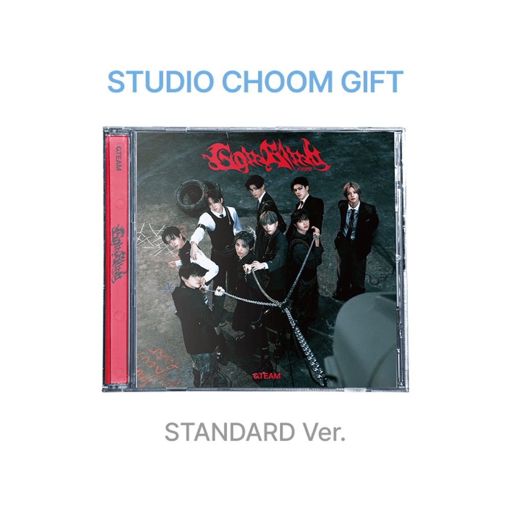 Đĩa &TEAM [Studio Choom Gift] 3rd SINGLE 'Go in Blind' Standard Edition-Kallos