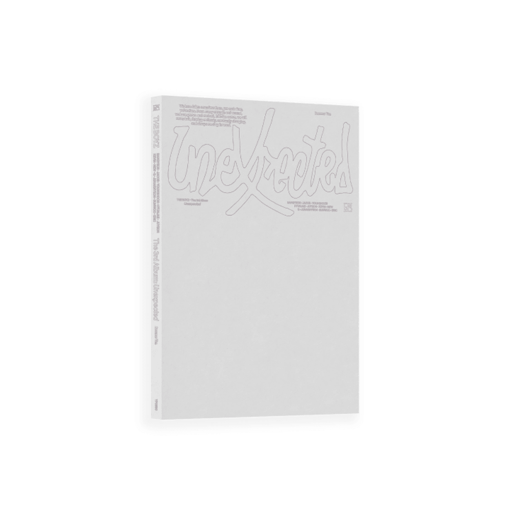 Đĩa THE BOYZ The 3rd Album 'Unexpected' (Photobook: Become Ver)