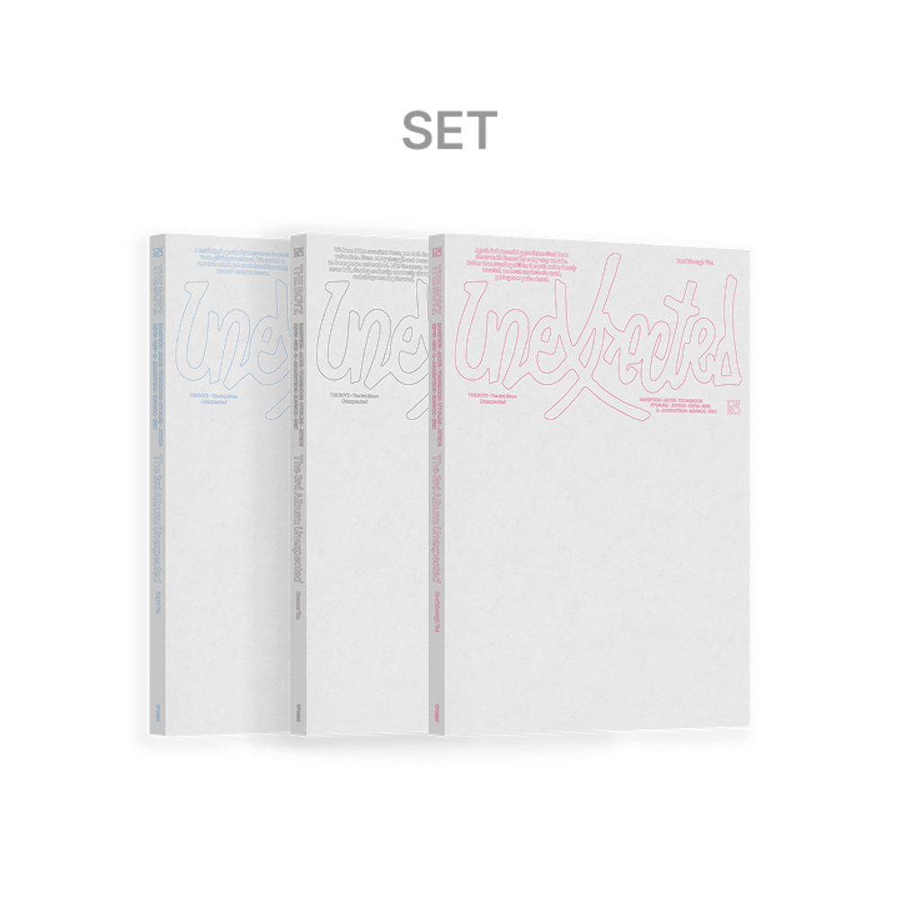 Đĩa THE BOYZ The 3rd Album 'Unexpected' (Photobook Ver) Set