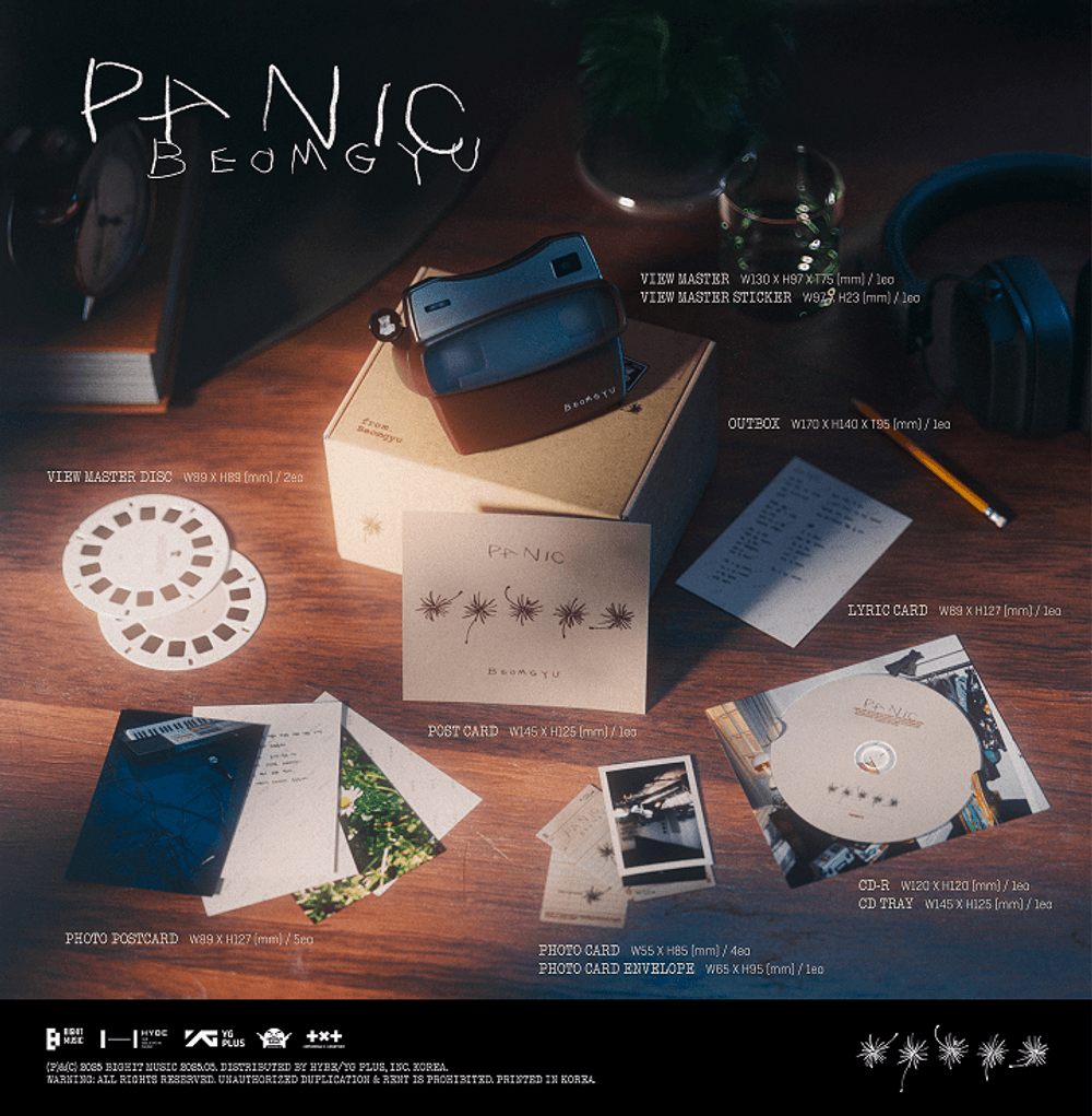Đĩa TOMORROW X TOGETHER BEOMGYU’s Mixtape: Panic-Kallos