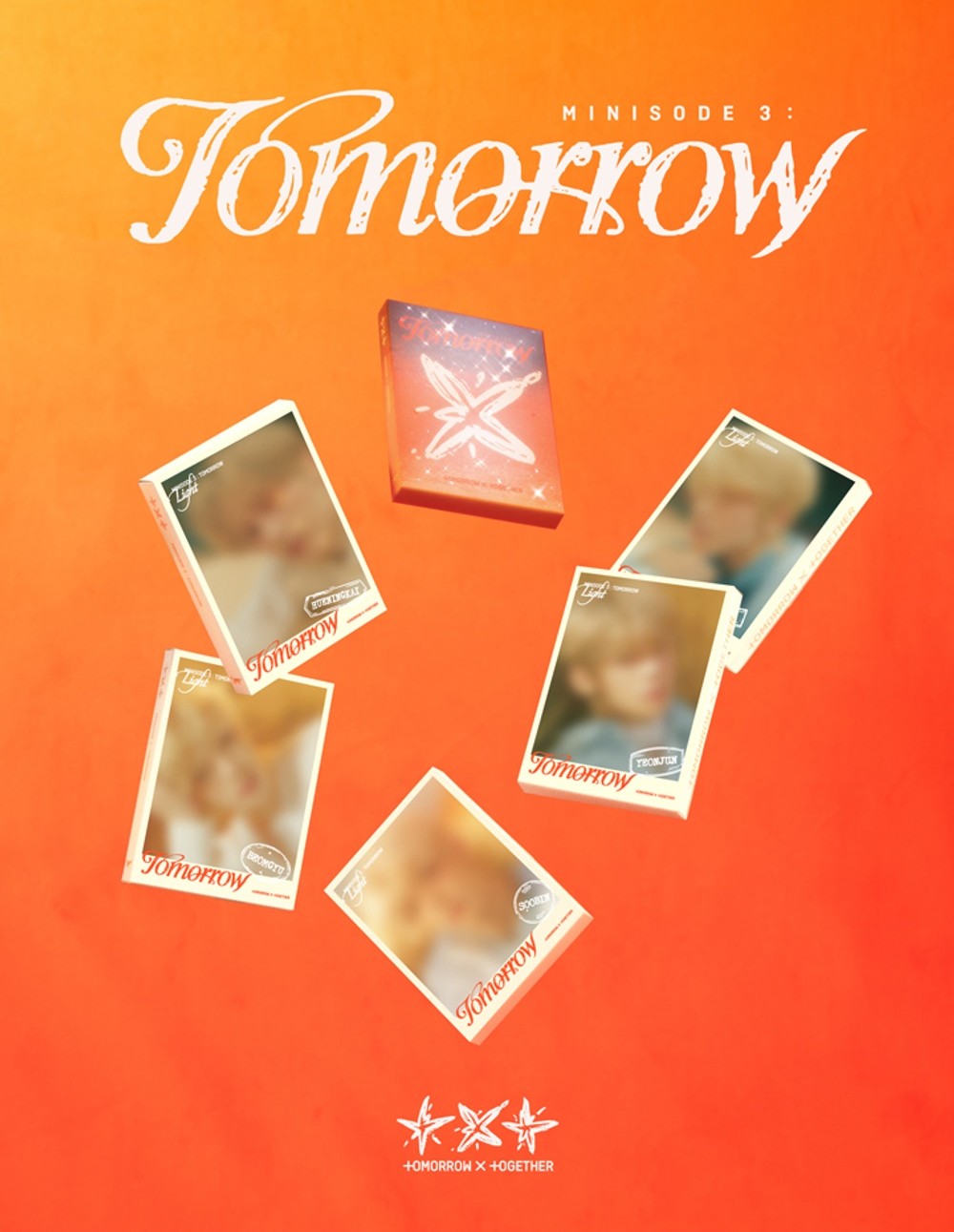 Đĩa TOMORROW X TOGETHER minisode 3: TOMORROW (Light Ver) (Random)-Kallos