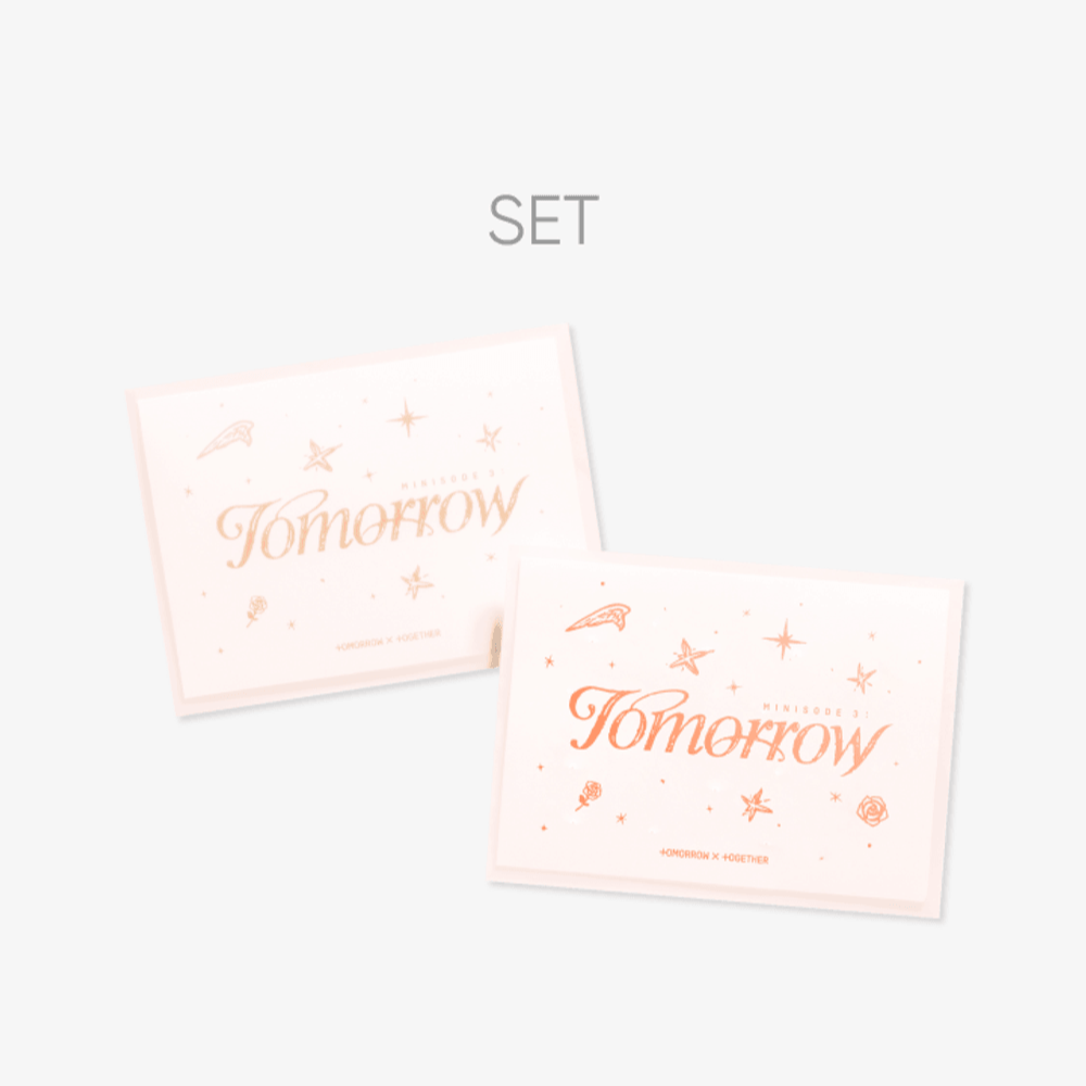 Đĩa TOMORROW X TOGETHER minisode 3: TOMORROW (Weverse Albums Ver) (Set)