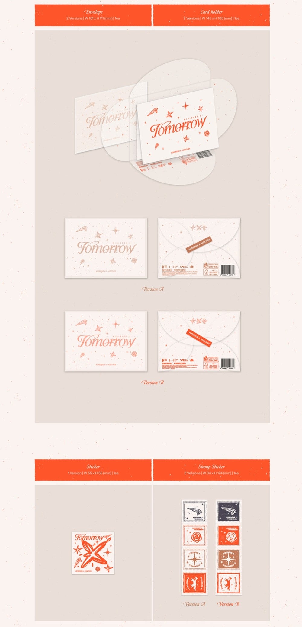 Đĩa TOMORROW X TOGETHER minisode 3: TOMORROW (Weverse Albums Ver) (Random)