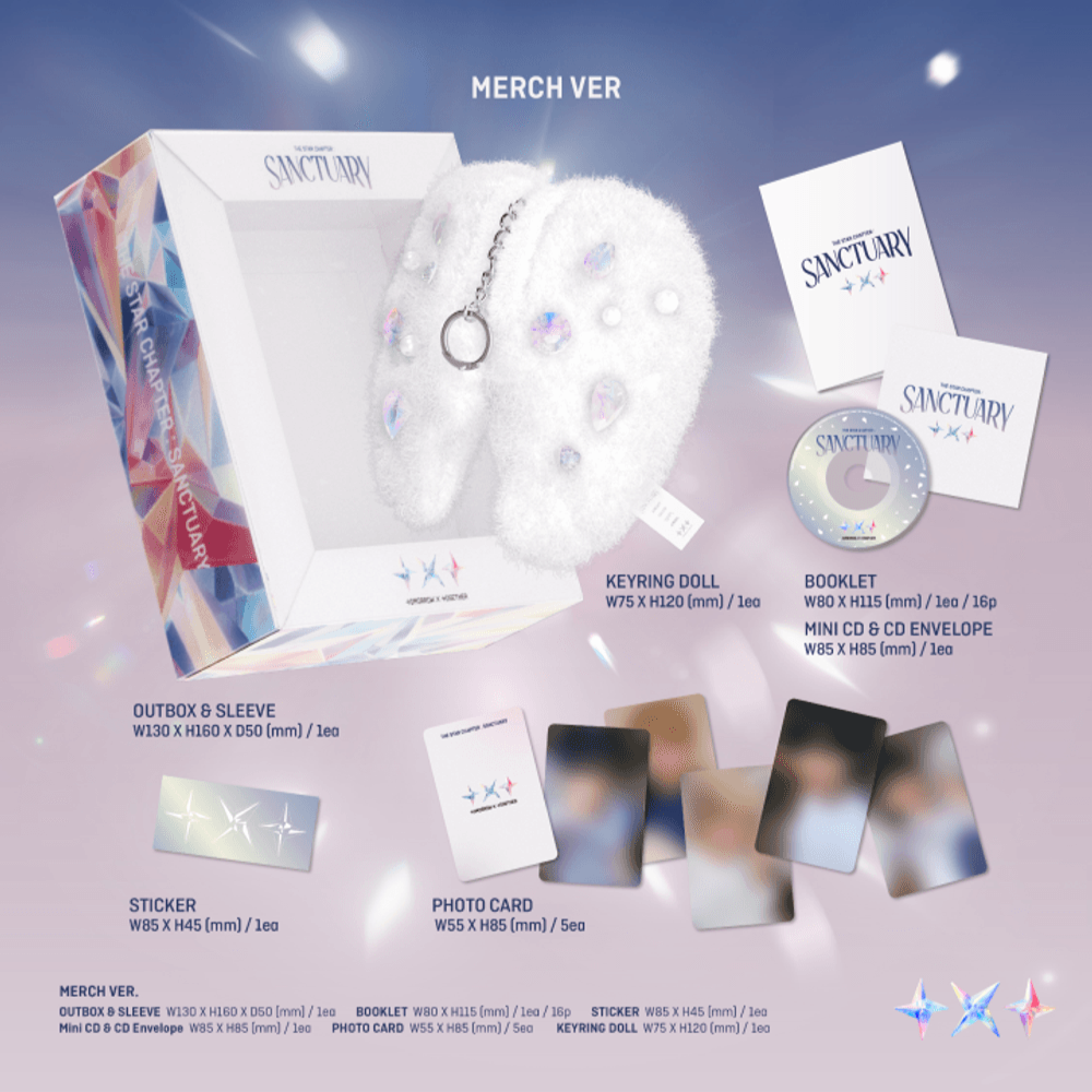 Đĩa TOMORROW X TOGETHER The Star Chapter SANCTUARY (Merch Ver.) - Kallos Vietnam