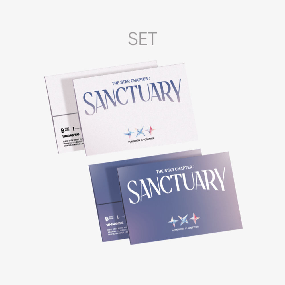 Đĩa TOMORROW X TOGETHER The Star Chapter SANCTUARY (Weverse Albums Ver.) (Set) - Kallos Vietnam