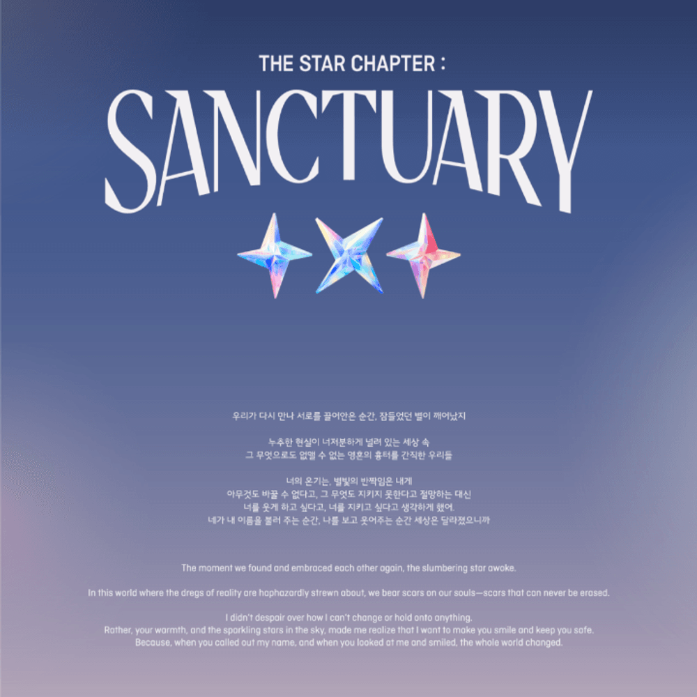 Đĩa TOMORROW X TOGETHER The Star Chapter SANCTUARY (Merch Ver.) - Kallos Vietnam