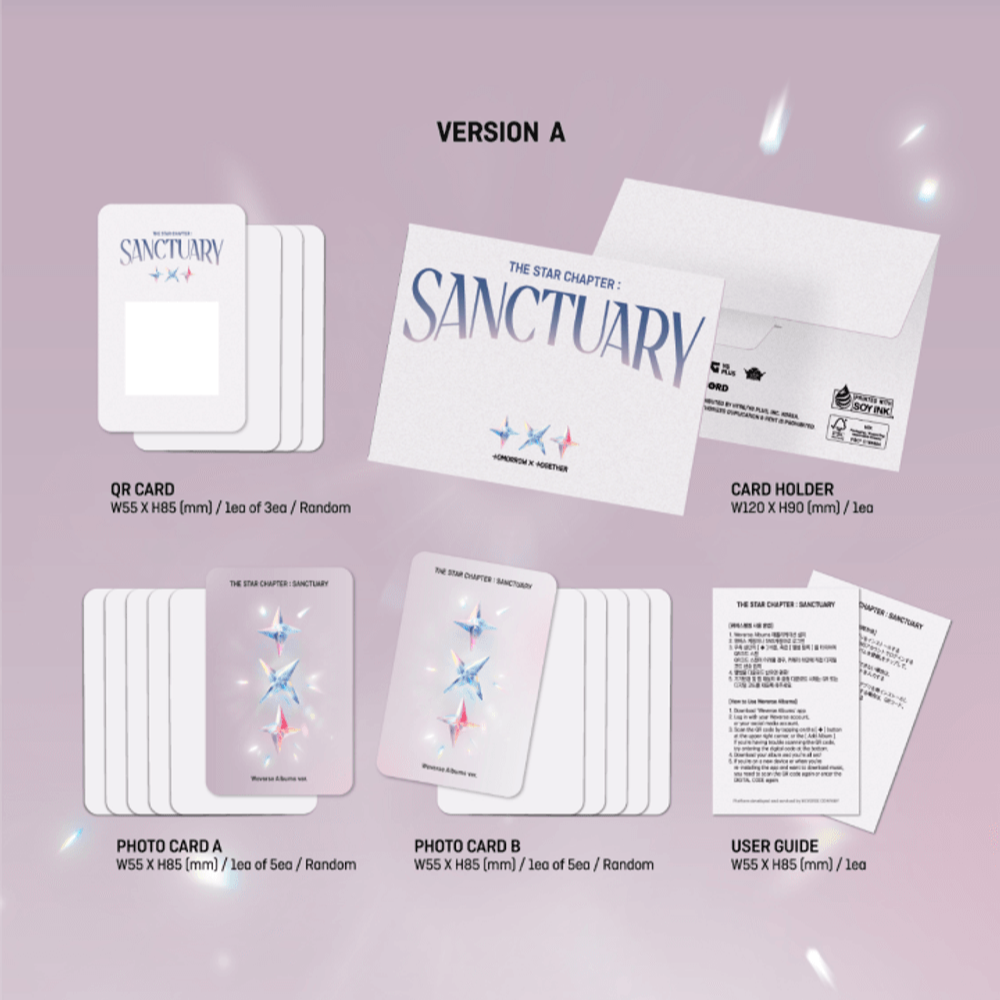 Đĩa TOMORROW X TOGETHER The Star Chapter SANCTUARY (Weverse Albums Ver.) (Random) - Kallos Vietnam