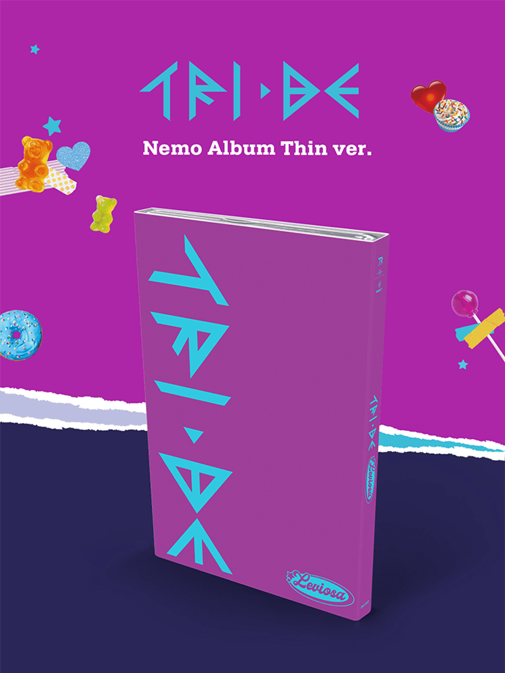 Đĩa TRI.BE 3rd Single Album [Leviosa] Nemoz Album