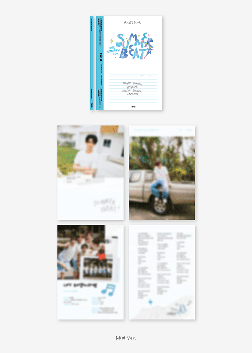 Đĩa TWS 2nd Mini Album 'SUMMER BEAT!' Random - Kallos Vietnam