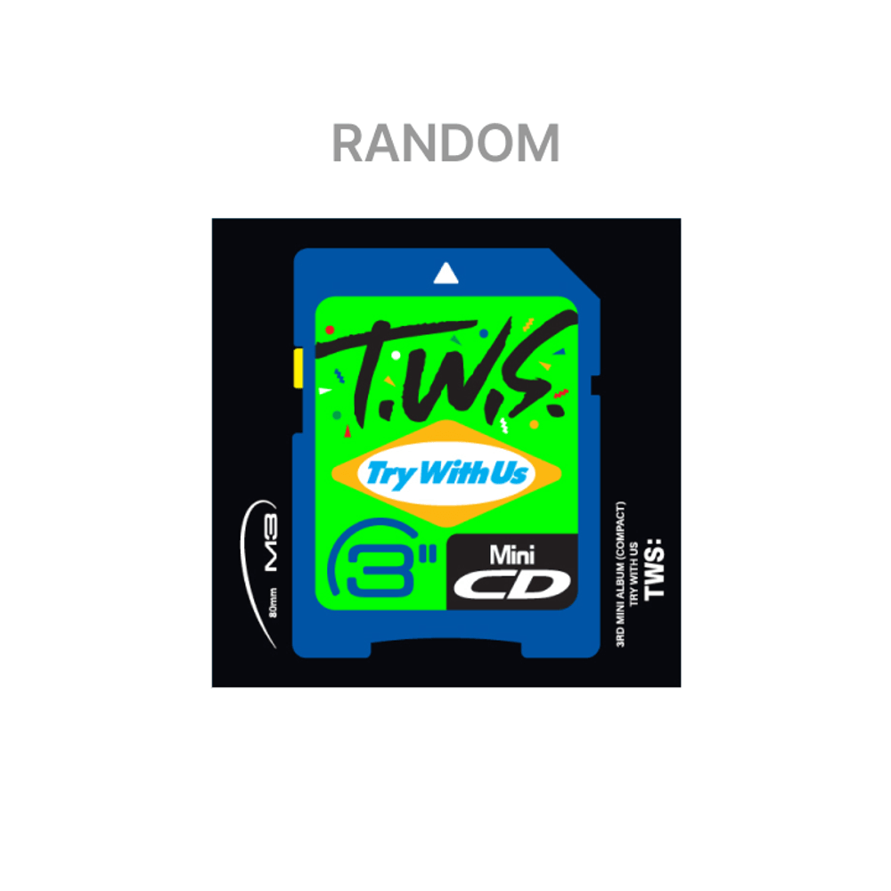 Đĩa TWS 3rd Mini Album 'TRY WITH US' (Compact Ver) (Random)-Kallos