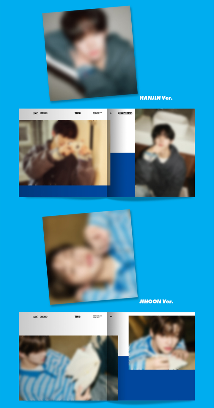 Đĩa TWS 3rd Mini Album 'TRY WITH US' (Compact Ver) (Set)-Kallos