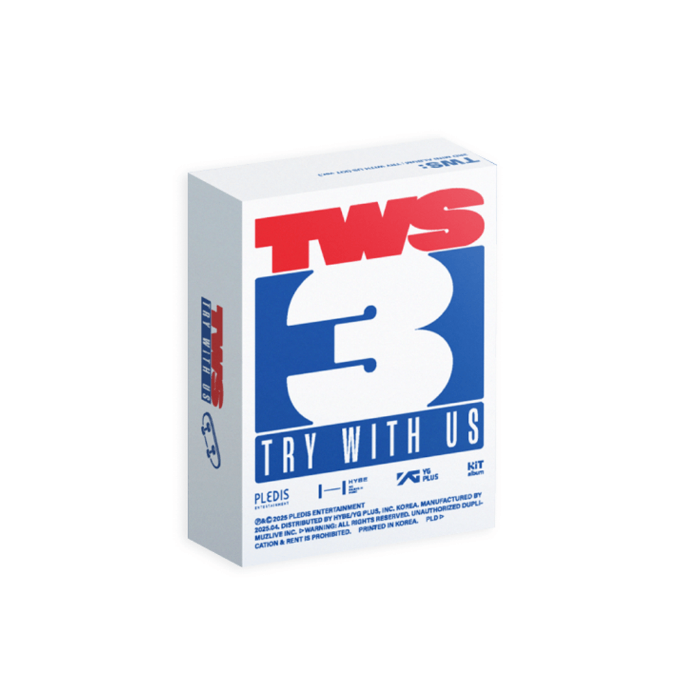 Đĩa TWS 3rd Mini Album 'TRY WITH US' (KiT Ver)-Kallos