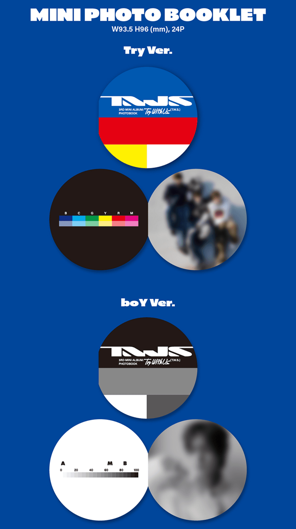 Đĩa TWS 3rd Mini Album 'TRY WITH US' (Random)-Kallos