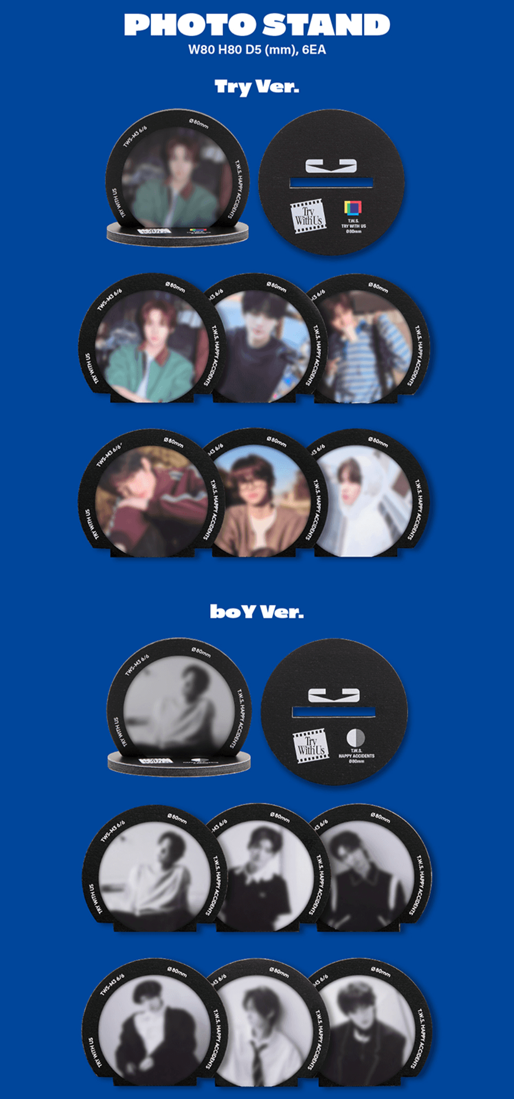 Đĩa TWS 3rd Mini Album 'TRY WITH US' (Random)-Kallos