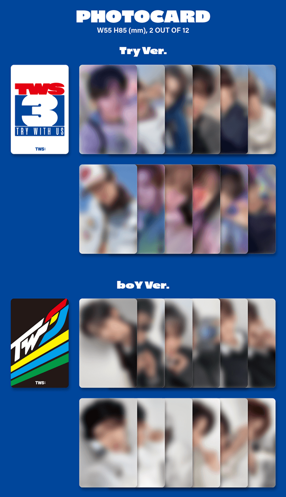 Đĩa TWS 3rd Mini Album 'TRY WITH US' (Random)-Kallos