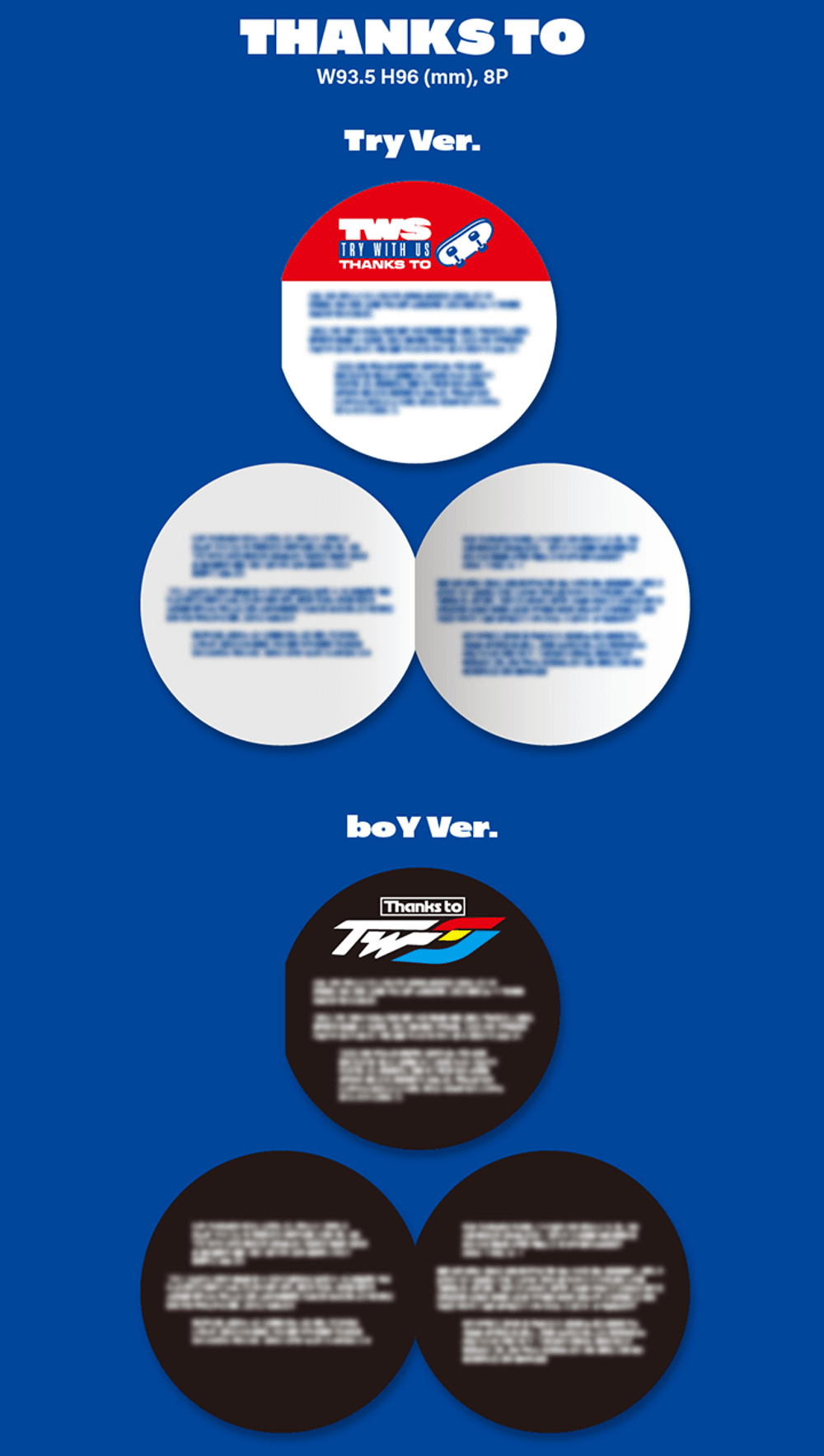 Đĩa TWS 3rd Mini Album 'TRY WITH US' (Random)-Kallos