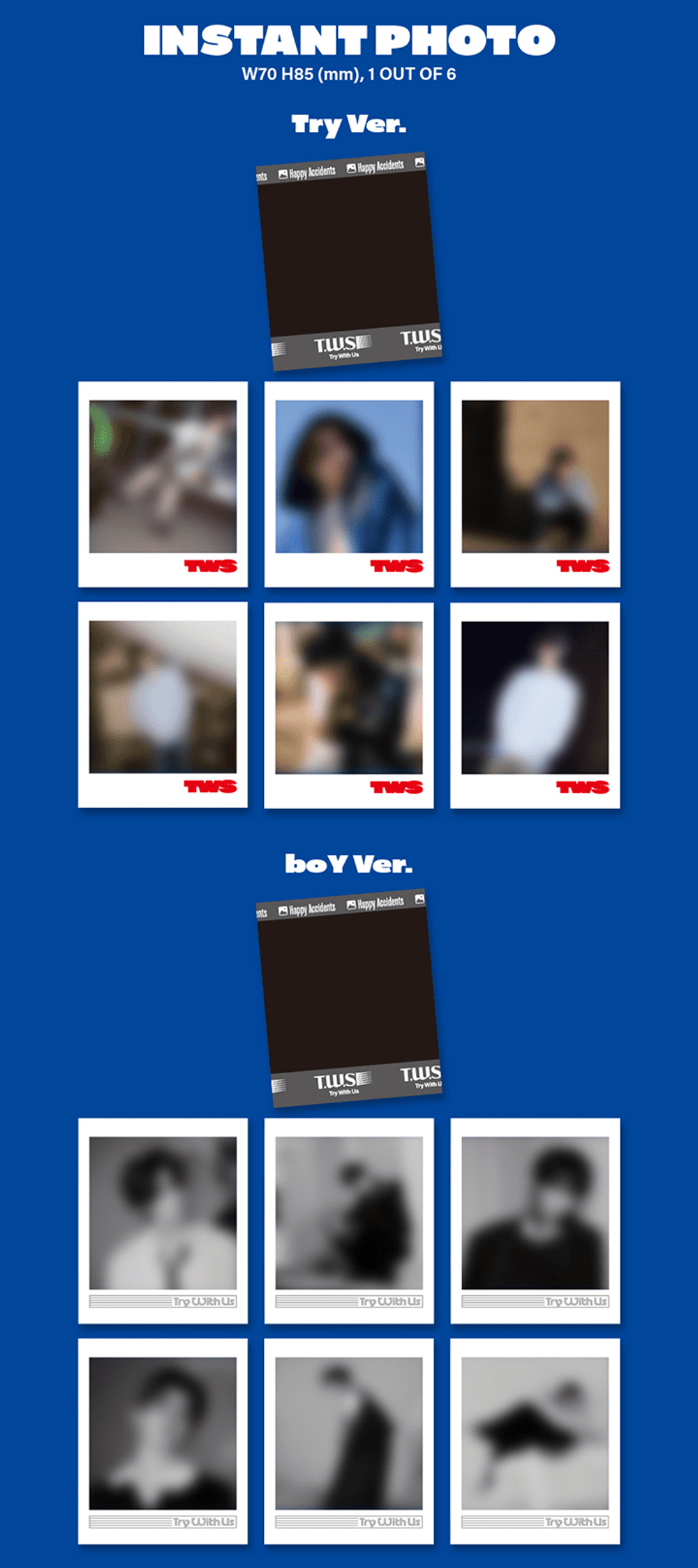 Đĩa TWS 3rd Mini Album 'TRY WITH US' (Random)-Kallos