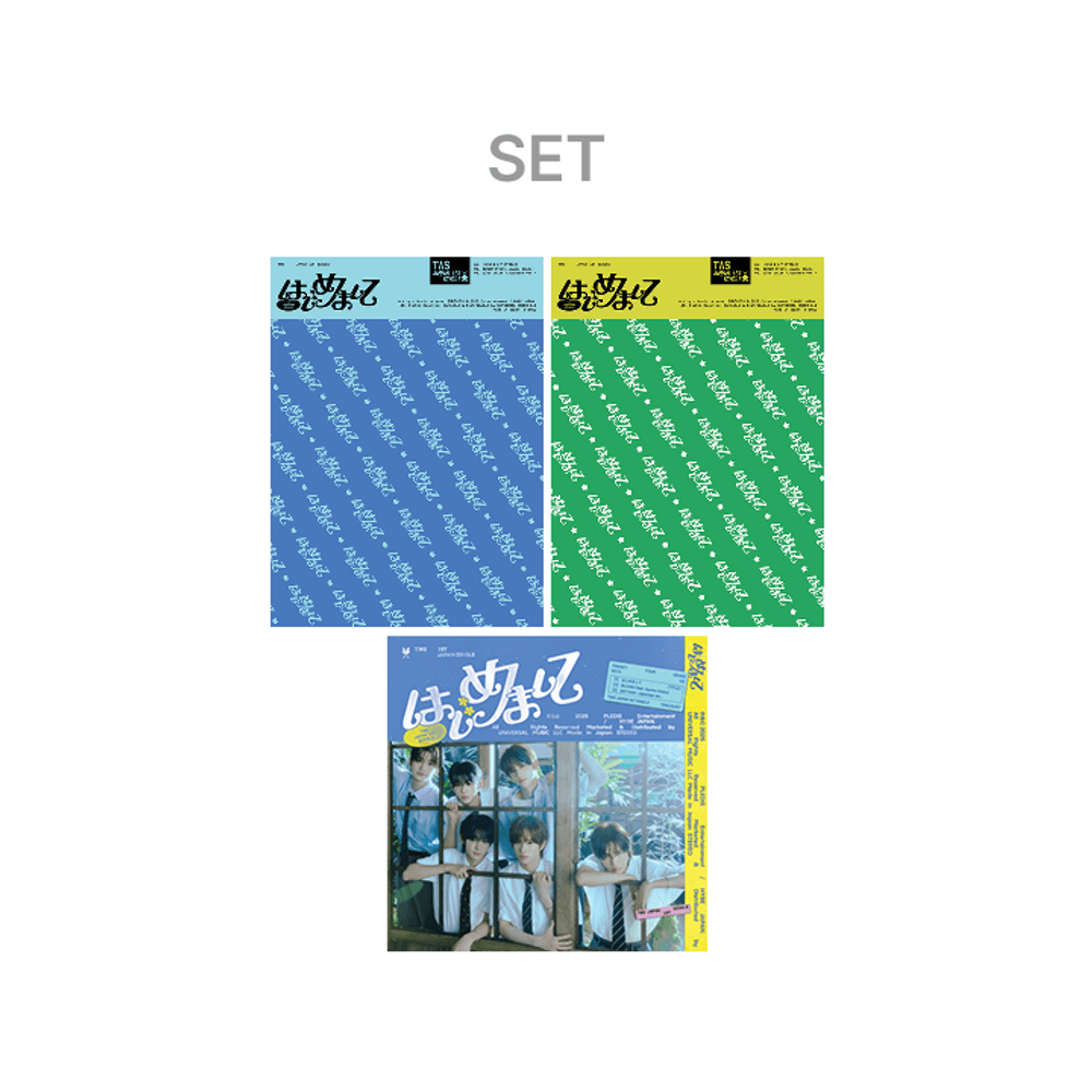 Đĩa TWS JAPAN 1st Single「はじめまして」3 SET