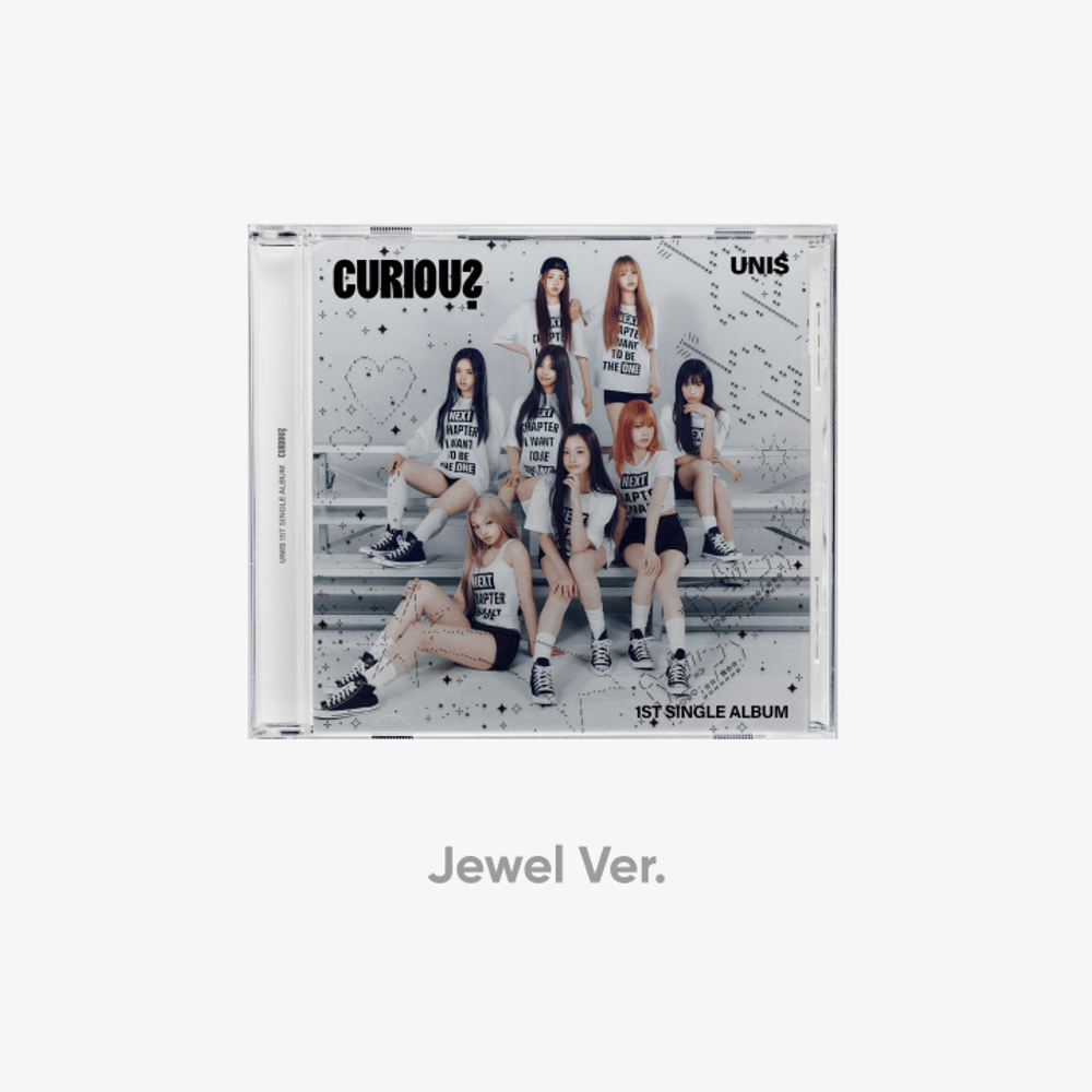 Đĩa UNIS 1st Single Album [CURIOUS] (Jewel Ver)-Kallos