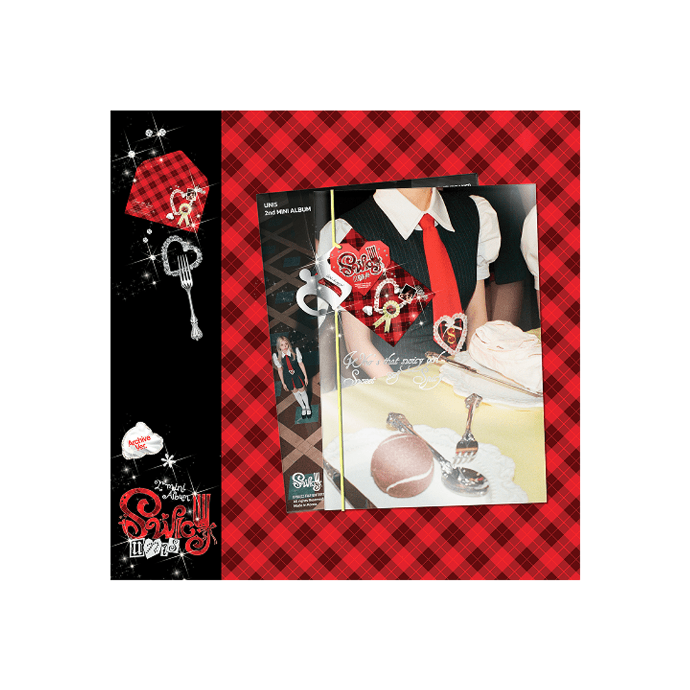 Đĩa UNIS The 2nd Mini Album [SWICY] (Archive Ver)-Kallos