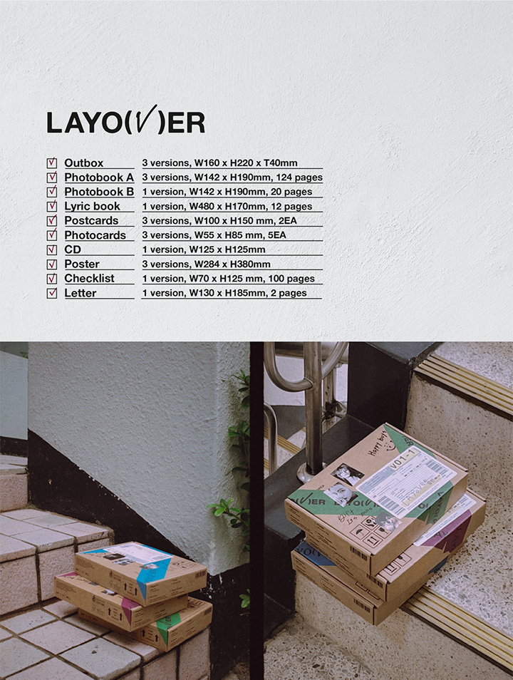 Đĩa V (BTS) 'Layover' (Random) - Kallos Vietnam