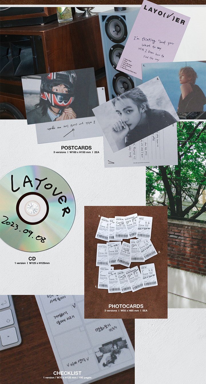 Đĩa V (BTS) 'Layover' (Random) - Kallos Vietnam