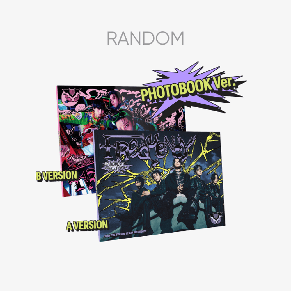Đĩa WayV The 6th Mini Album [FREQUENCY] (Photo Book Ver) (Random)-Kallos