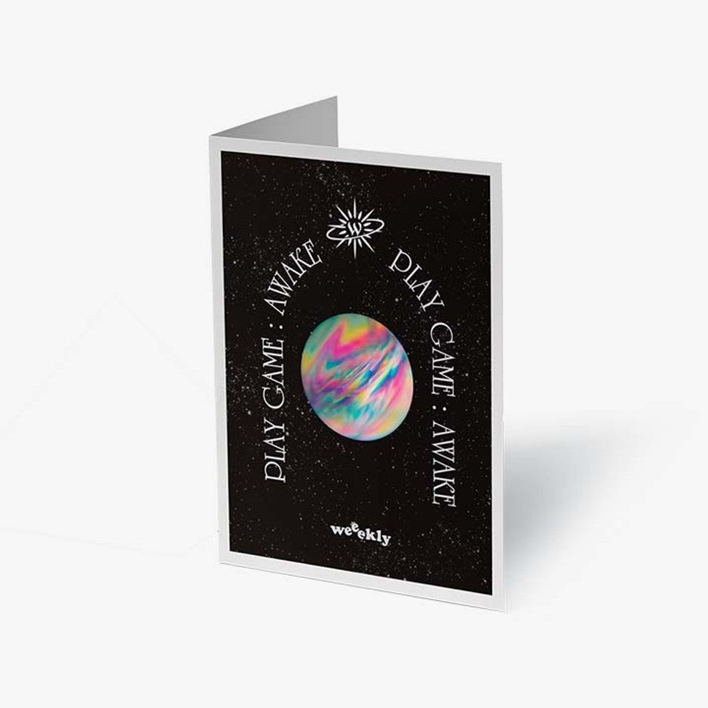 Đĩa Weeekly 1st Single Album [Play Game: AWAKE] Platform Ver