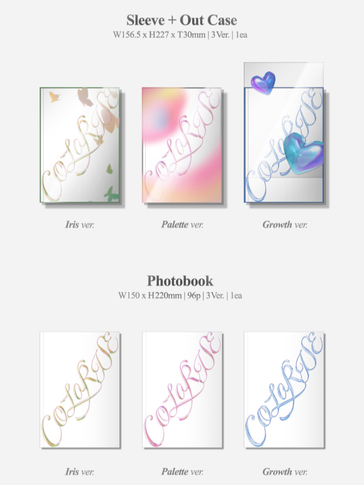 Đĩa Weeekly 5th Mini Album [ColoRise] (Iris Ver)-Kallos