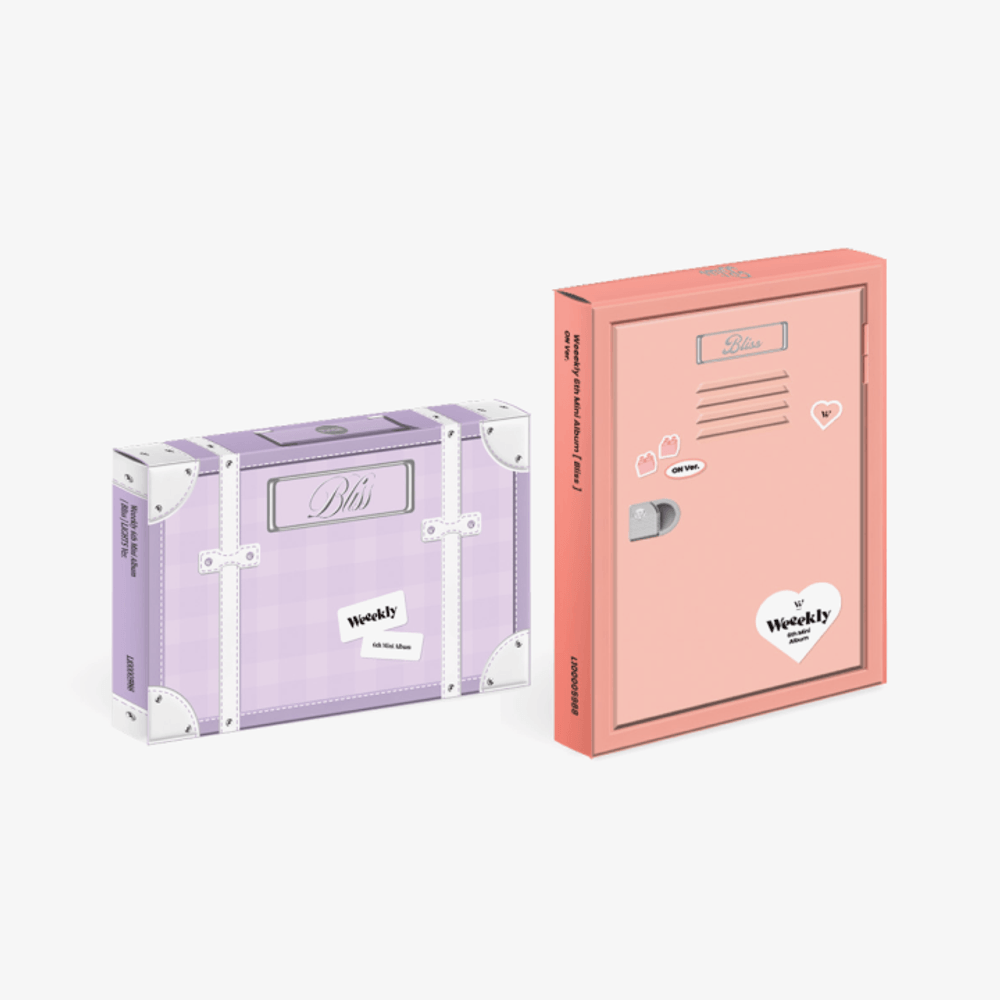 Đĩa Weeekly 6th Mini Album [Bliss] (Platform Ver) (Set)