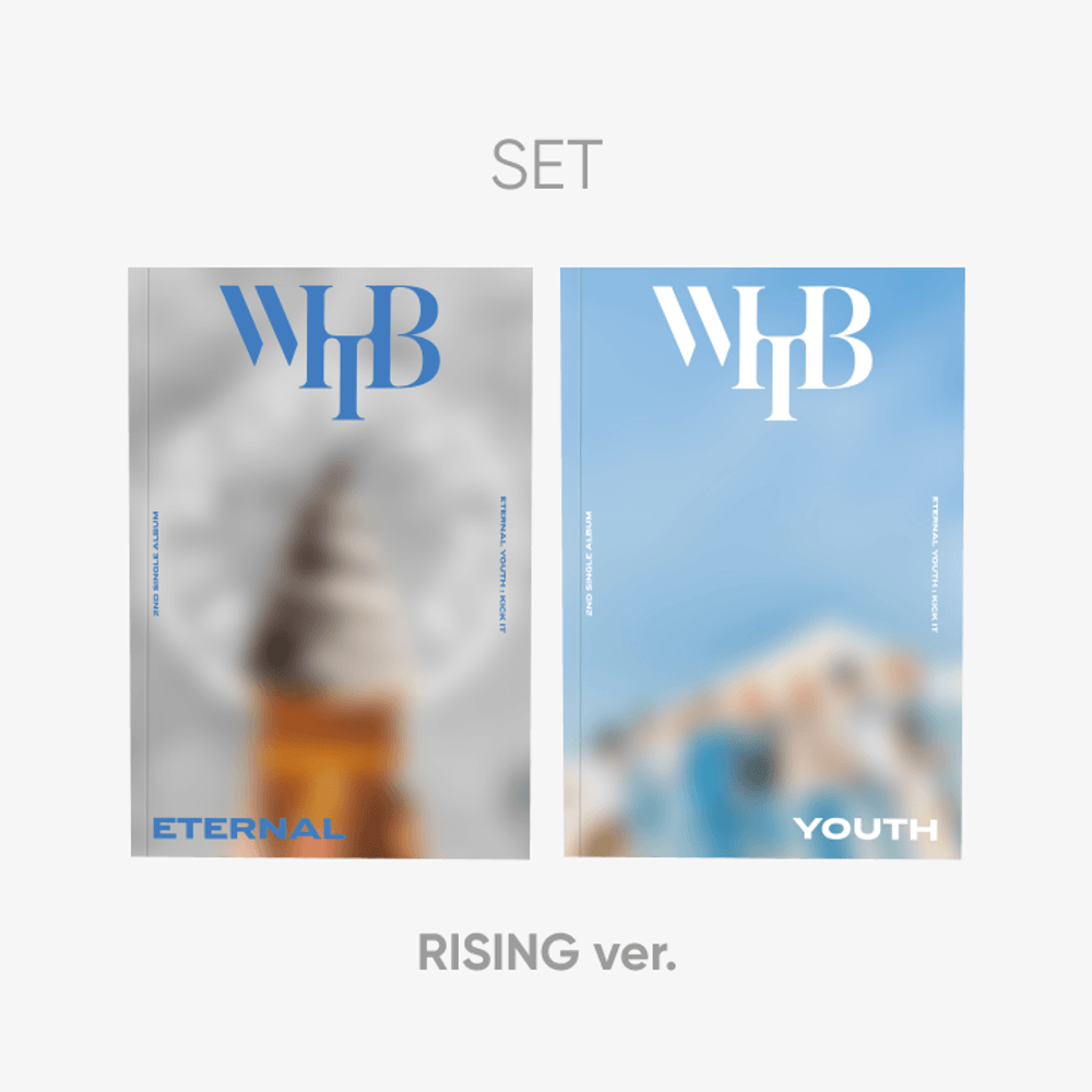 Đĩa WHIB 2nd Single Album [Eternal Youth: Kick It] (Rising Ver) (Set)-Kallos