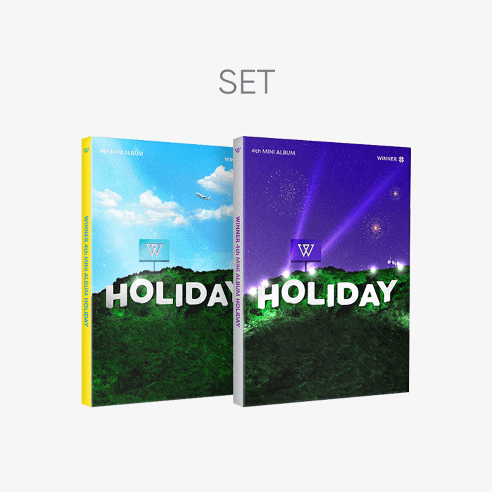 Đĩa WINNER 4th MINI ALBUM [HOLIDAY] (PHOTOBOOK Ver) Set-Kallos