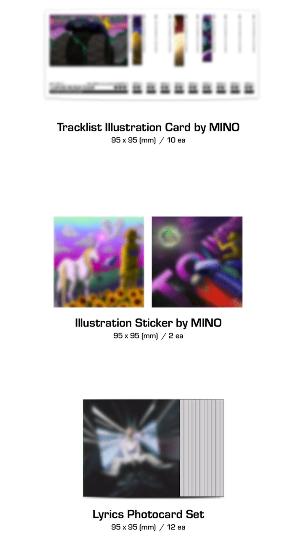 Đĩa WINNER MINO 3rd Full Album (Kit)-Kallos