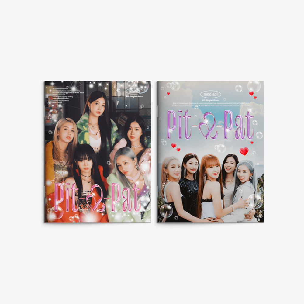 Đĩa WOOAH 4th Single Album [Pit-a-Pat] (RANDOM)-Kallos