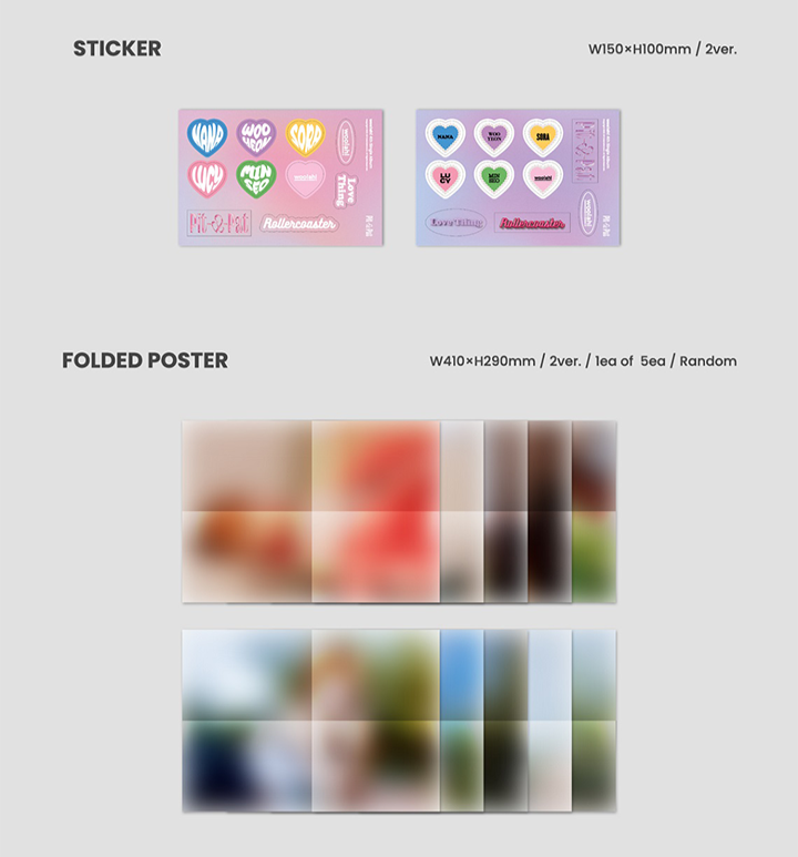 Đĩa WOOAH 4th Single Album [Pit-a-Pat] (SET)