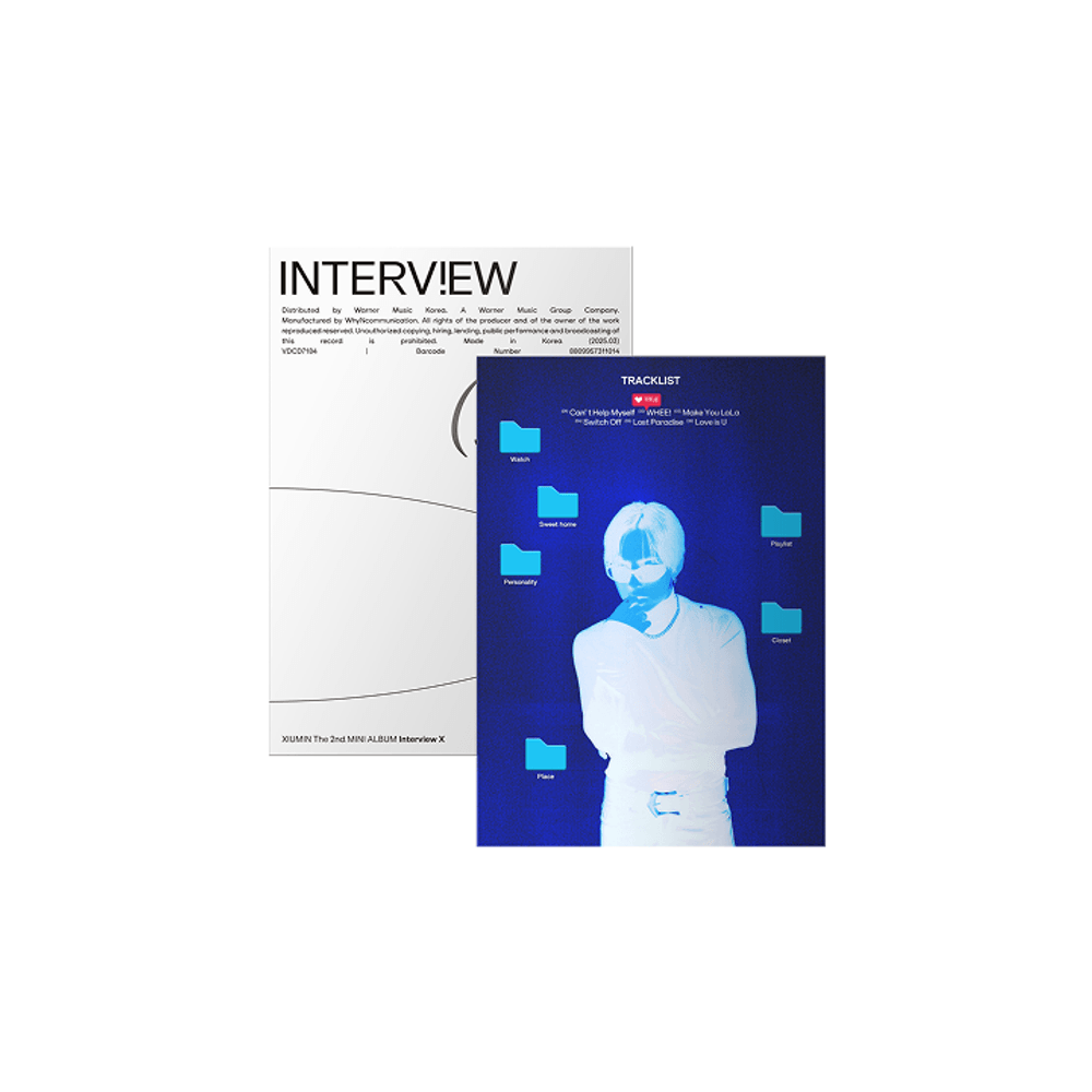 Đĩa XIUMIN Interview X [Interviewbook Ver]