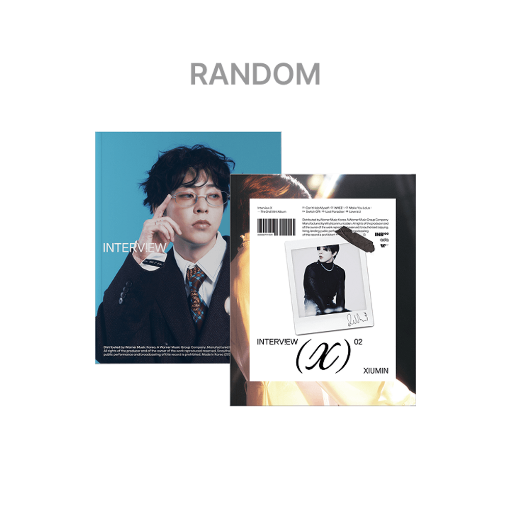 Đĩa XIUMIN Interview X [Photobook Ver] Random