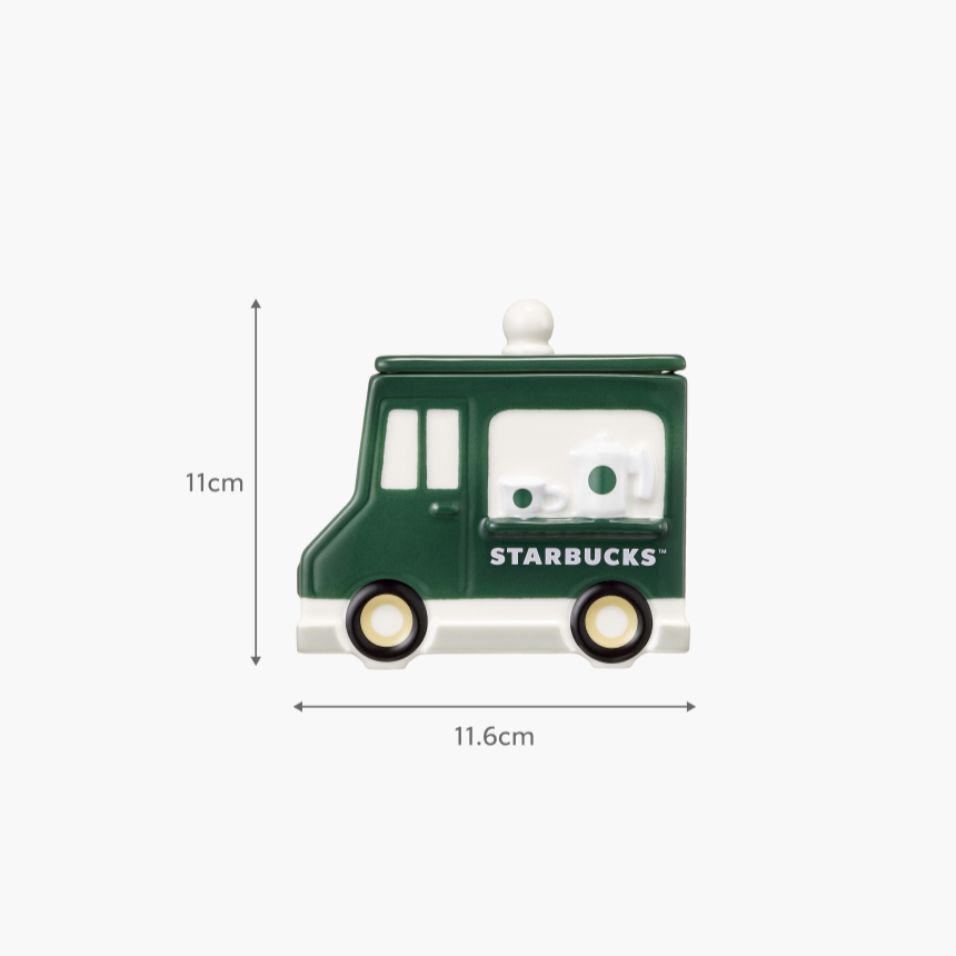 Đồ Trang Trí STARBUCKS Playmobil Truck Ceramic Container