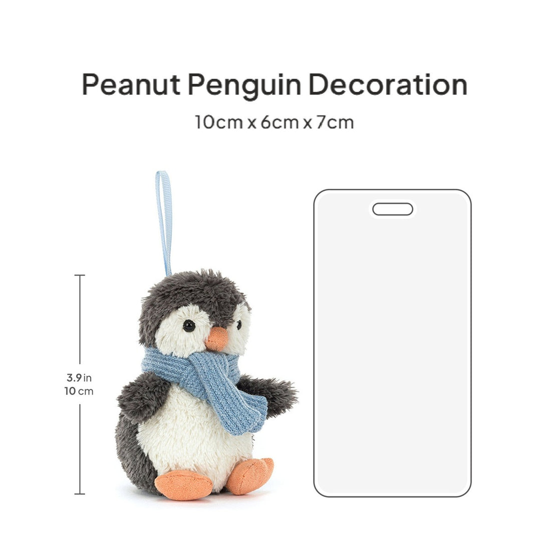 Đồ Trang Trí Thú Bông JELLYCAT Peanut Penguin Decoration