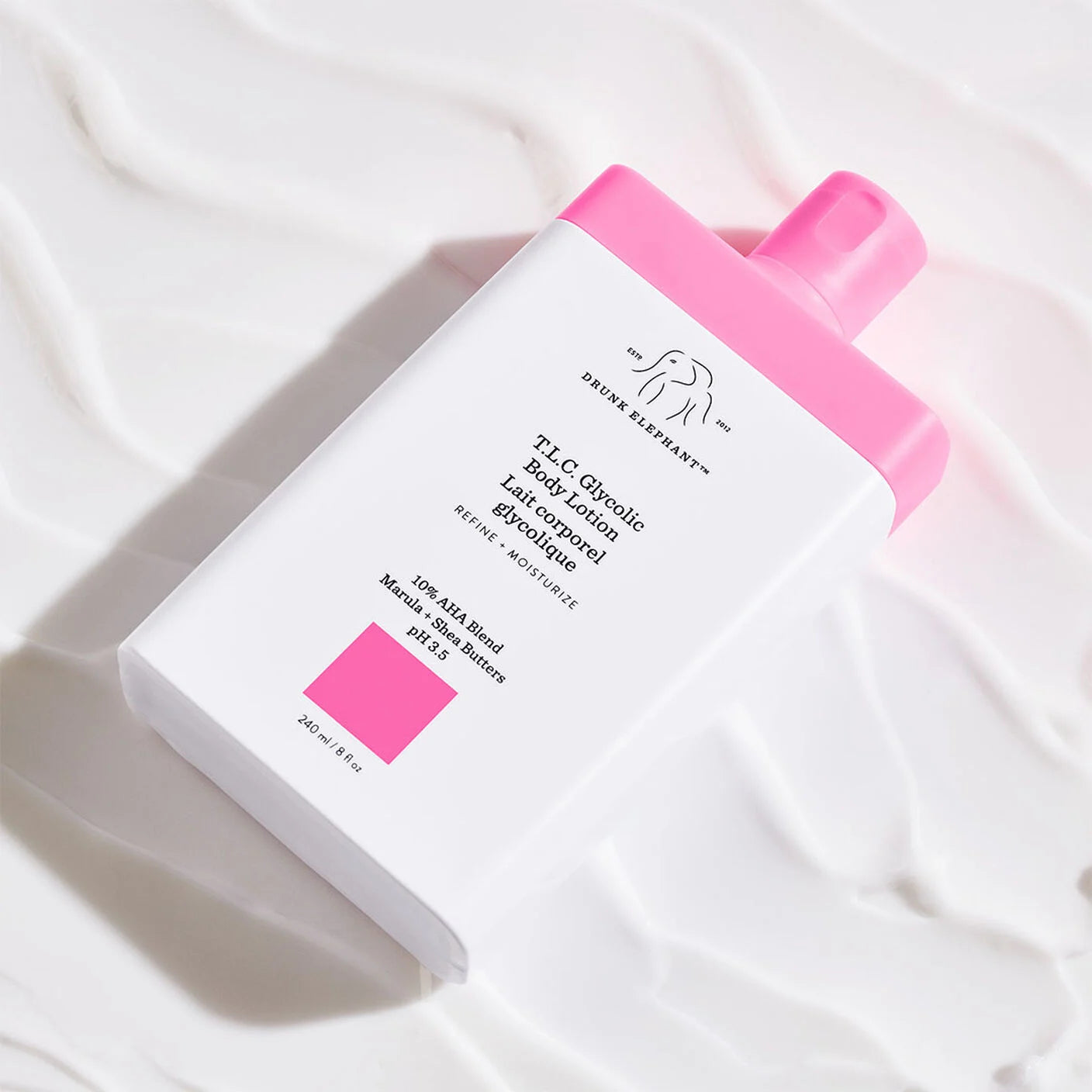 Dưỡng Thể Drunk Elephant T.L.C. Glycolic Body Lotion-Kallos